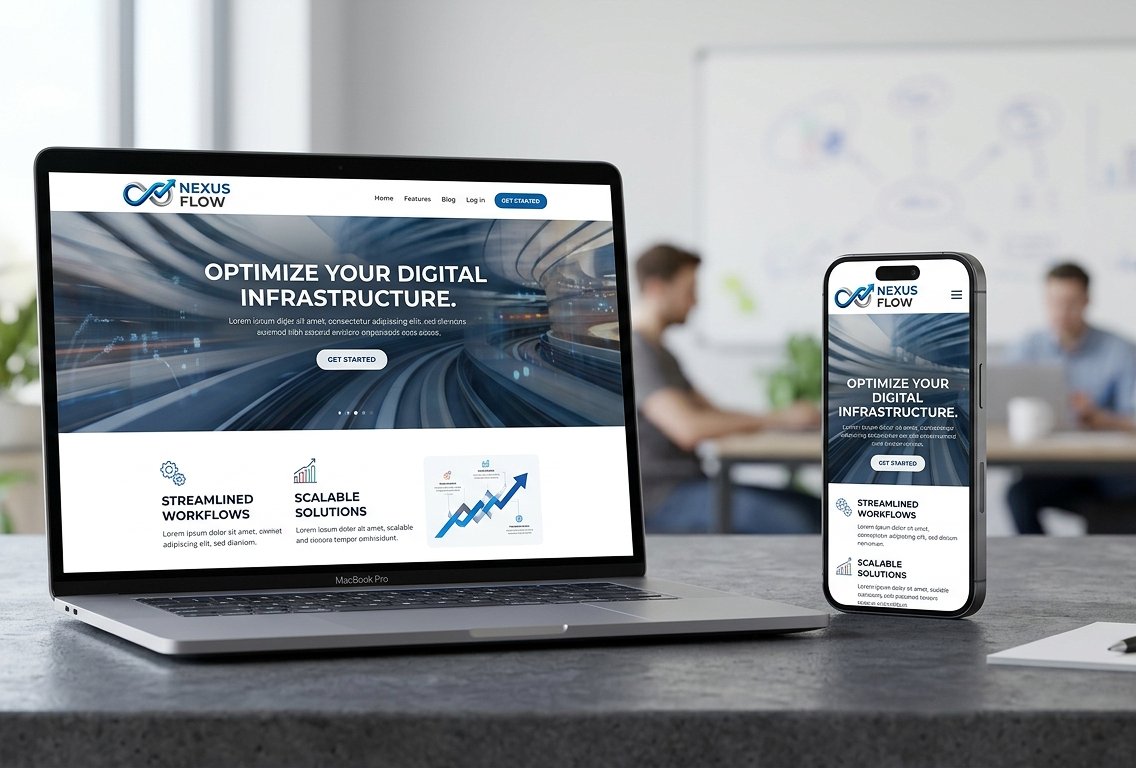Sample custom website design